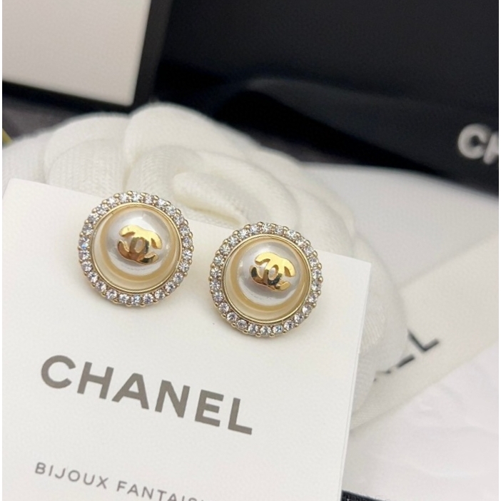 Ch*el earrings